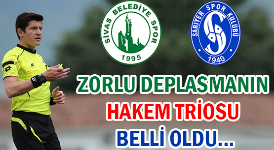 ZORLU DEPLASMANIN </br>HAKEM TRİOSU BELLİ OLDU...