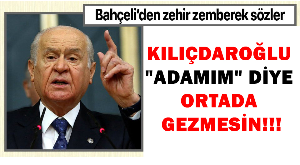 MHP Genel Başkanı Devlet Bahçeli: HDP ile ittifak kuranlar çocuklarımızın düşmanıdır