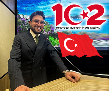 ALİHAN GENÇ’TEN </br>29 EKİM CUMHURİYET BAYRAMI MESAJI