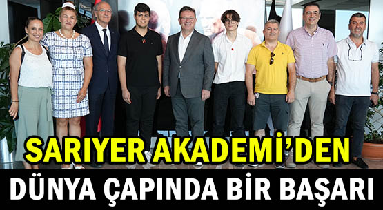 SARIYER AKADEMİ’DEN </br>DÜNYA ÇAPINDA BİR BAŞARI