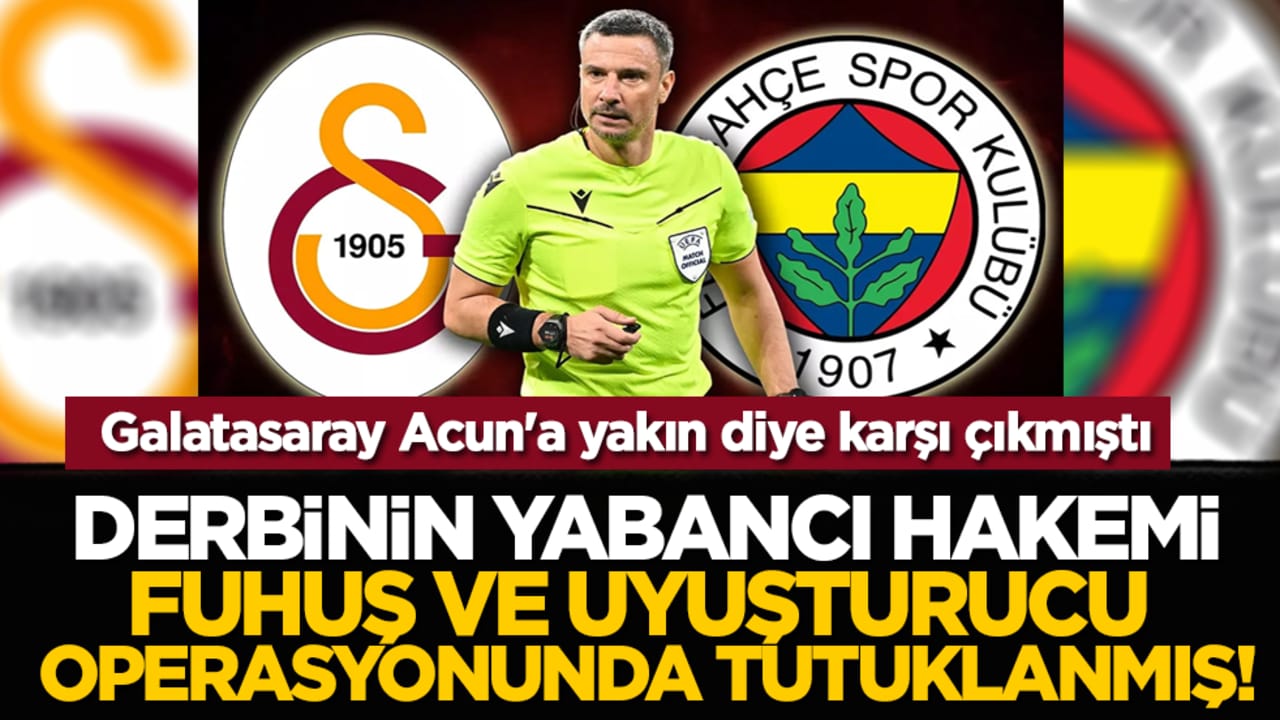 TFF'DEN SKANDAL ATAMA!!!  </br>DERBİNİN OLAY HAKEMİ SLAVKO VINCIC </br>UYUŞTURUCU VE FUHUŞ OPERASYONUNDA </br>TUTUKLANDIĞI ÖĞRENİLDİ!!!