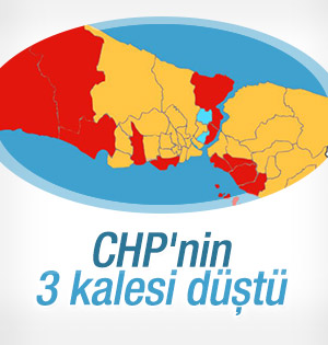 AK Parti İstanbul'da 3 İlçenin Birinciliğini CHP'den Aldı