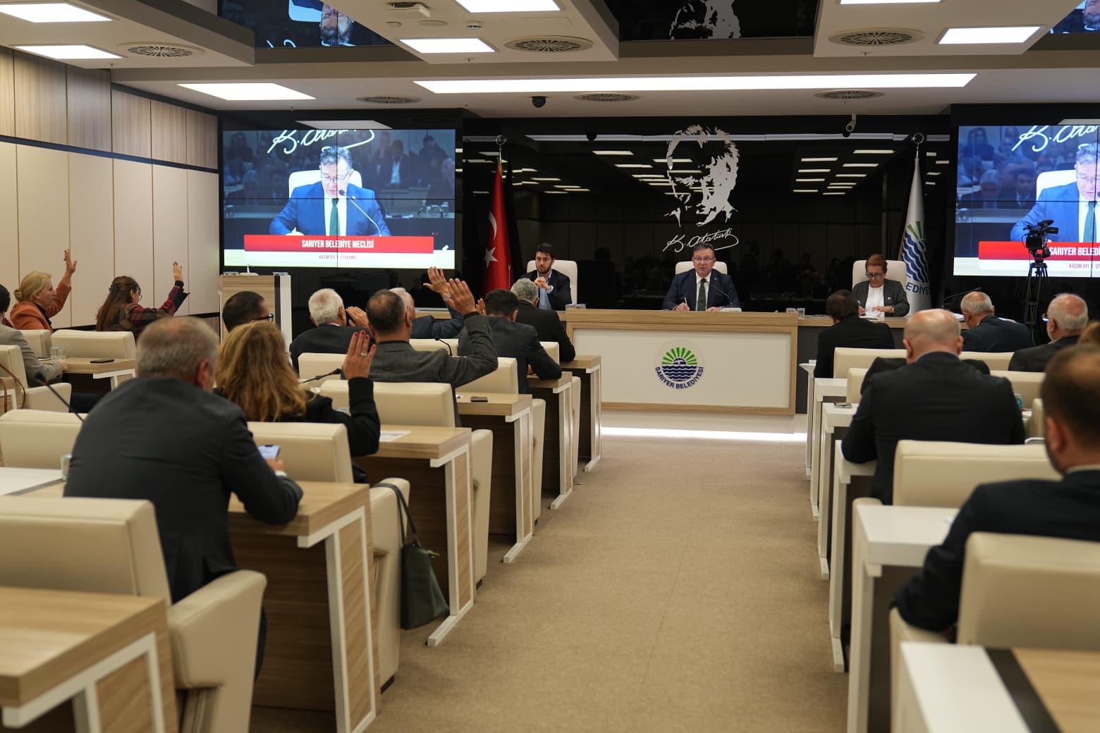 SARIYER BELEDİYE MECLİSİ </br>KASIM AYI TOPLANTILARININ </br>İLKİ GERÇEKLEŞTİ!!!