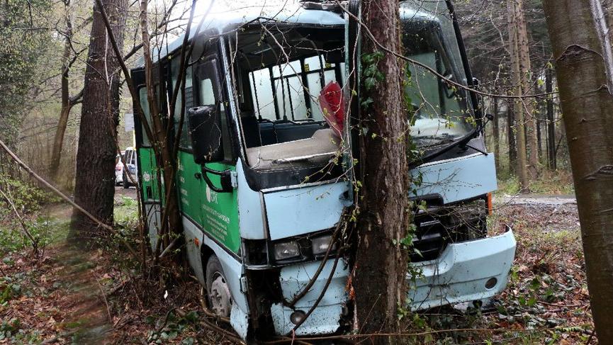 Sarıyer'de Minibüs Kazası 5 Yaralı