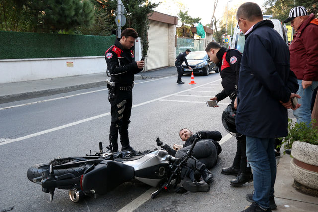 Kireçburnu'nda Trafik Kazası