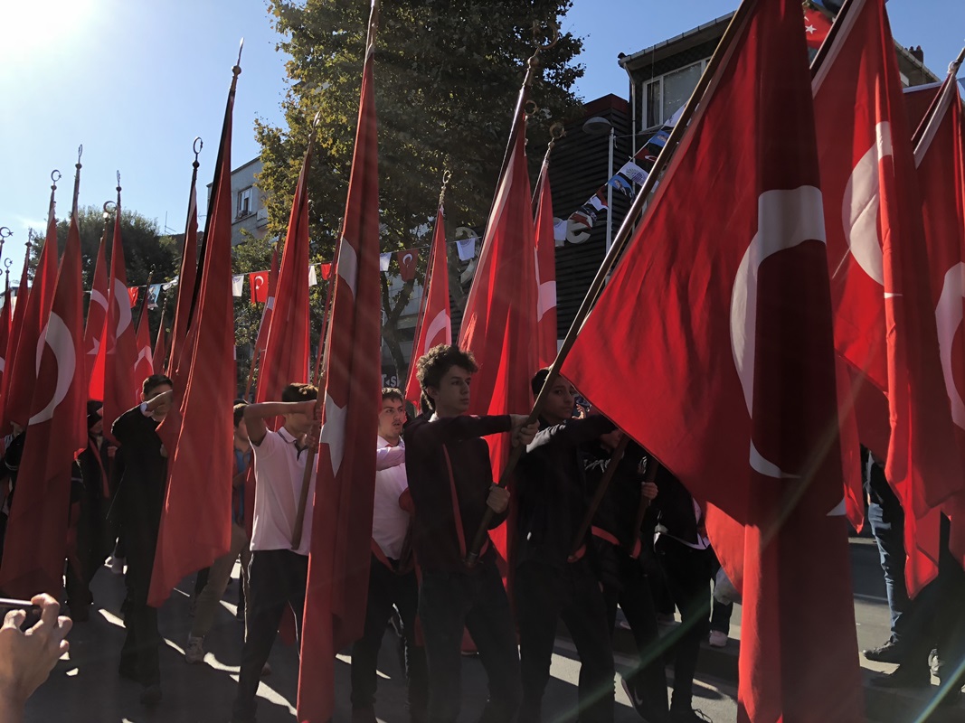 Sarıyer Merkezde Cumhuriyet Bayramı Resmi Geçit Töreni