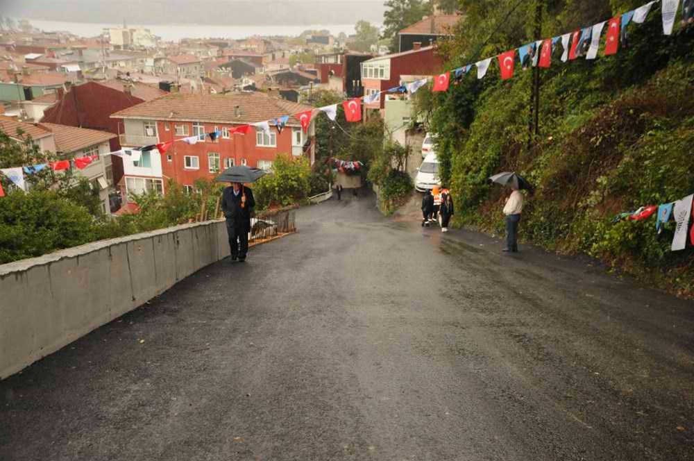 Sarıdağ'ın Trafik Sorununu Çözen Yol Hizmete Açıldı.