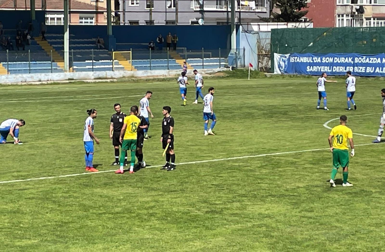 KÂBUS SONA ERDİ </br>90+5'DE GELEN GOL </br>SARIYER'İ LİGDE TUTTU!