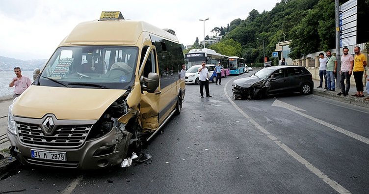 Tarabya'da Korkutan Kaza