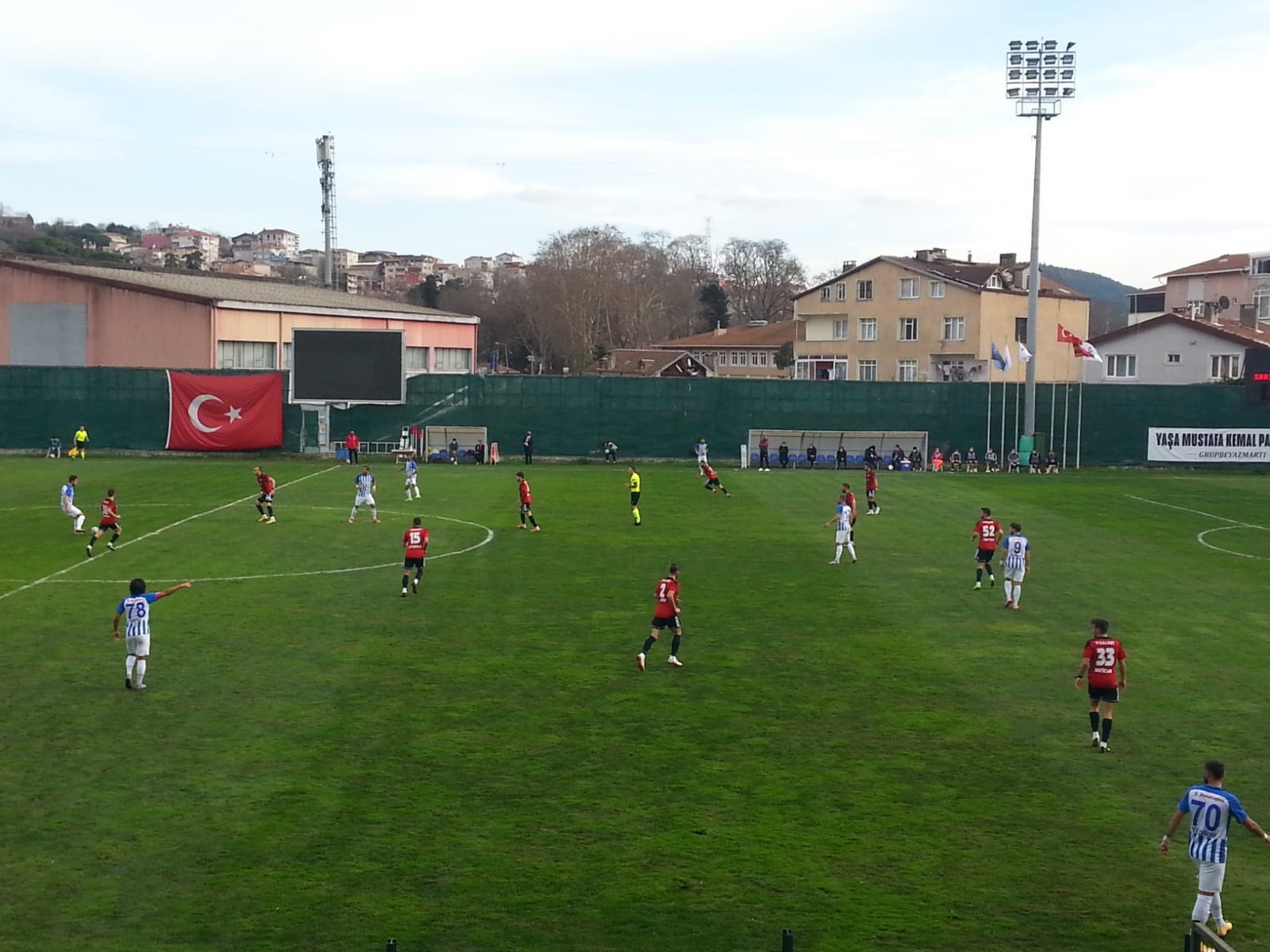 YORGUNLUK KENDİNİ GÖSTERDİ!!! </br>SARIYER BİR PUANI </br>ÇORUM'A HEDİYE ETTİ!!!