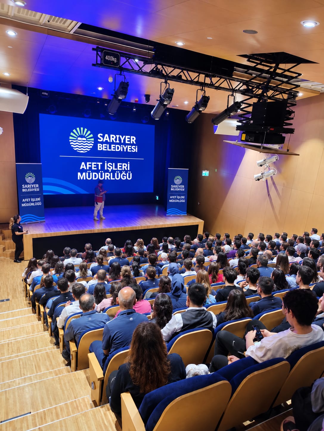 SARIYER BELEDİYESİ'NDEN </br>AFET EĞİTİMİ SEFERBERLİĞİ