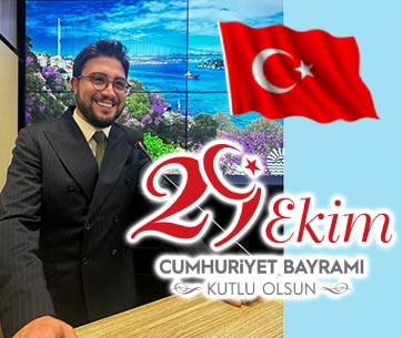 ALİHAN GENÇ’TEN </br>29 EKİM CUMHURİYET BAYRAMI MESAJI