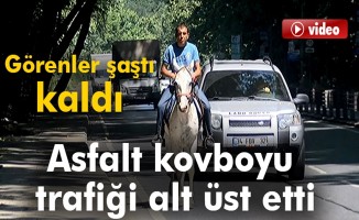 Asfalt Kovboyu Sürücüleri Şaşırttı