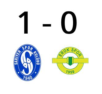 SARIYER HAKEMLERİ DE YENDİ </br>EROKSPOR’U YIKTI GEÇTİ!!!