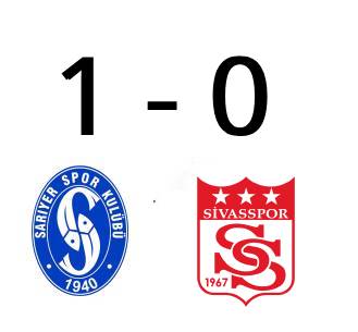 SARIYER SİVASSPOR’U  </br>ELİ BOŞ GÖNDERDİ </br>ALTIN DEĞERİNDE </br>3 PUANIN SAHİBİ OLDU!!!