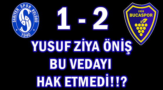 YUSUF ZİYA ÖNİŞ </br>BU VEDAYI HAK ETMEDİ!!?