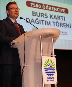 SARIYER BELEDİYESİ’NİN </br>7500 ÖĞRENCİYE </br>EĞİTİM YARDIMI KART DAĞITIM TÖRENİ GERÇEKLEŞTİ