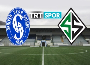 Sarıyer-Sakaryaspor TRT Spor'da