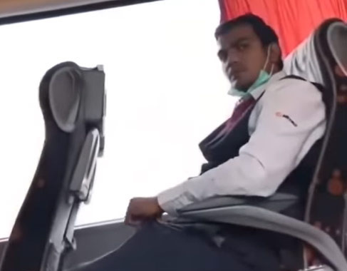 Metro Turizm otobüsünde muavin genç kıza baka baka mastürbasyon yaptı