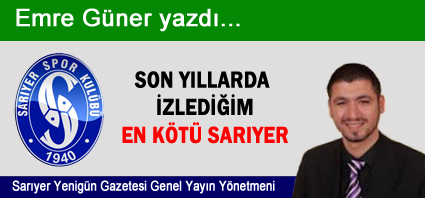 Emre Güner yazdı...