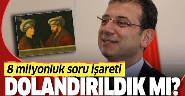 İBB'ye 8 milyona mal olan Fatih tablosu hakkında dikkat çeken yazı: Dolandırıldık mı?