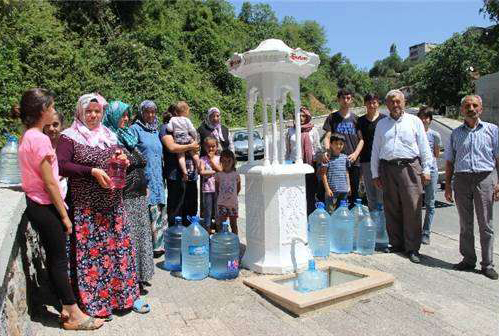 Sarıyerliler </br>Yıkılan Çeşmeleri İçin Ayaklandı