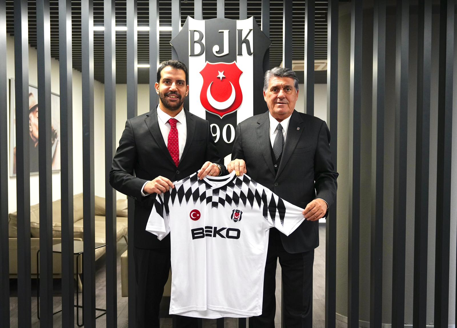 ALİ BÜYÜKASAR’DAN </br>BEŞİKTAŞ JK </br>BAŞKANI  ADALI’YA </br>ÖNEMLİ ZİYARET