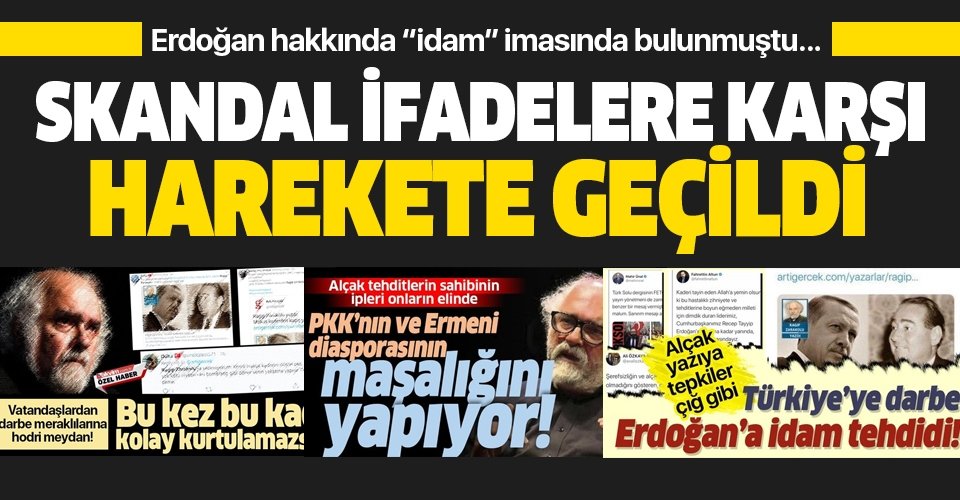 SKANDAL İFADELERE KARŞI HAREKETE GEÇİLDİ