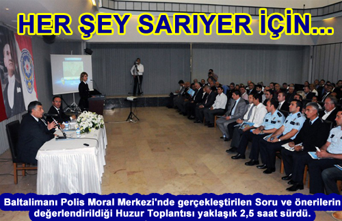 HER ŞEY SARIYER İÇİN...