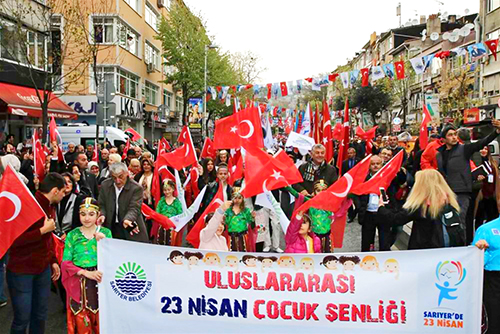 Çocuklar 23 Nisan'da 