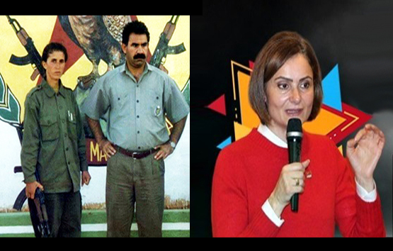 KAFTANCIOĞLU'NUN PKK AŞKI! ATATÜRK'ÜN KEMİKLERİNİ SIZLATIYOR!