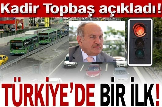 Otobüsler kırmızı ışıkta durmayacak