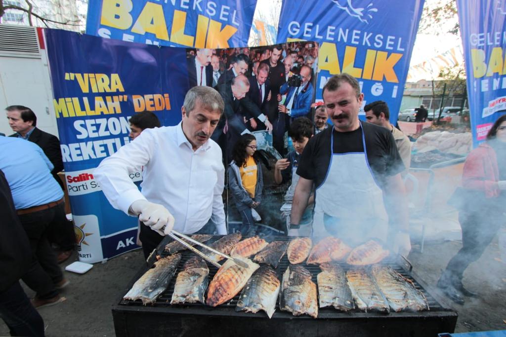 Ayazağa'da Salih Bayraktar'a Sevgi Seli...