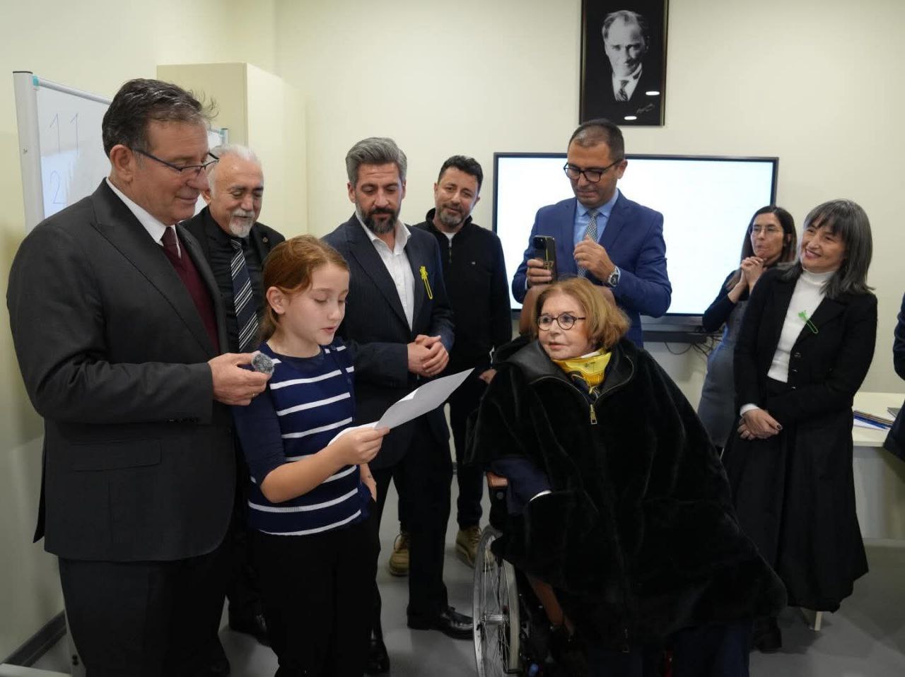 BAŞKAN AKSU  </br>DEĞERLİ İSİMLERLE BİRLİKTE </br>İSTİNYE SAGEM YERLEŞKESİ’Nİ </br>ZİYARET ETTİ