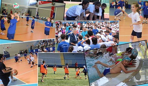 Sarıyer Belediyesi Yaz Spor Okulları Devam Ediyor