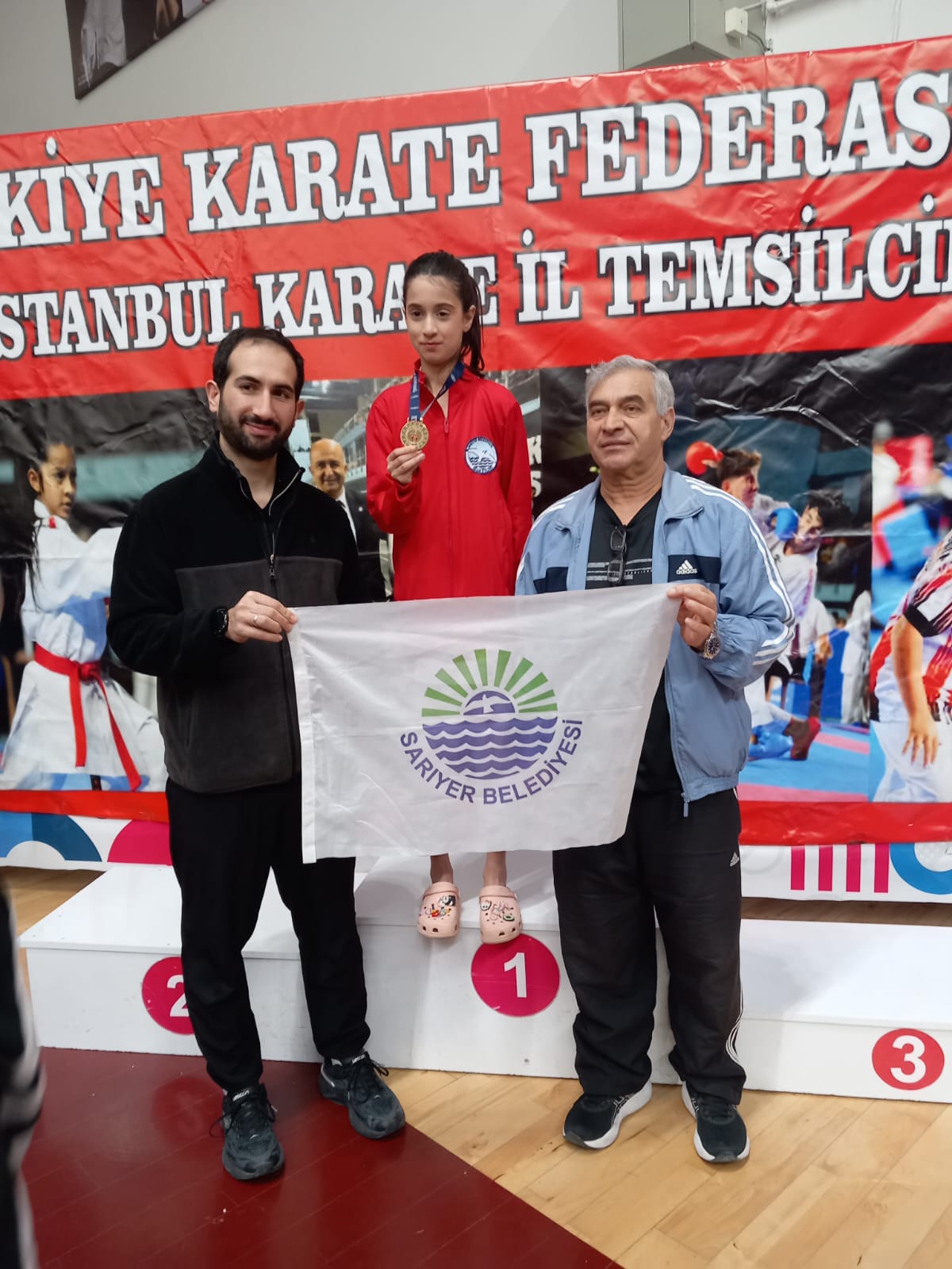 SARIYER BELEDİYESİ </br>SPOR KULÜBÜ SPORCUSU </br>ÇAĞLA DENİZ ÖZÇELİK’TEN </br>ALTIN MADALYA
