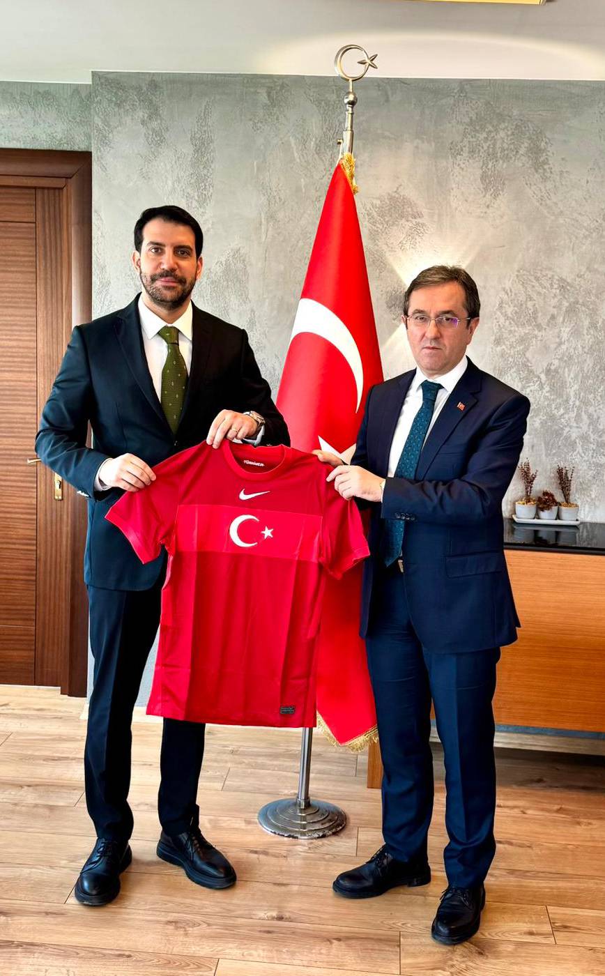 ALİ BÜYÜKASAR’DAN </br>SARIYER KAYMAKAMI </br>METİN MAYTALMAN’A </br>HAYIRLI OLSUN ZİYARETİ