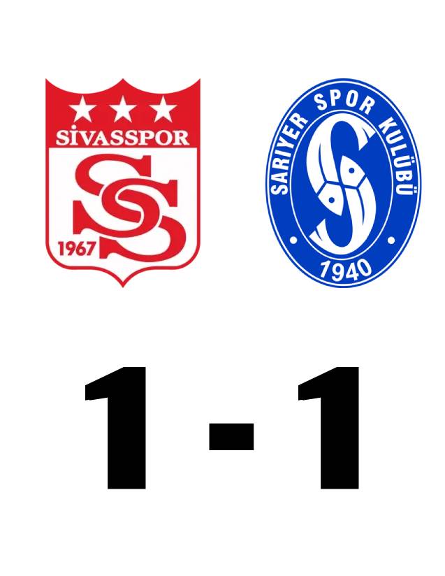 SARIYER </br>ZORLU  SİVAS DEPLASMANINDA  </br>1 PUANI KURTARDI!!!