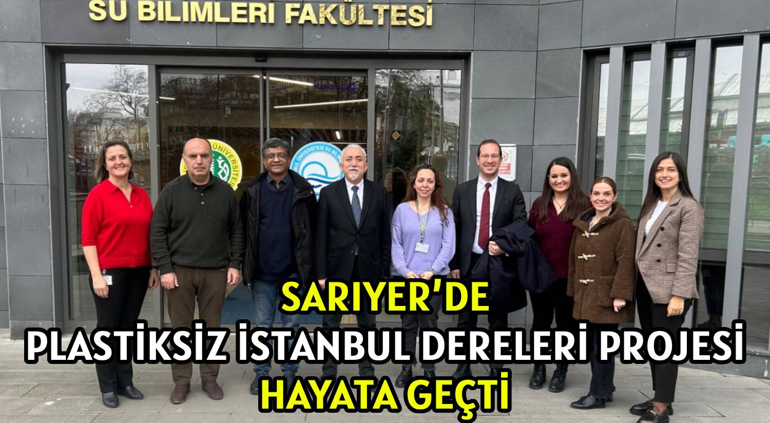 SARIYER’DE </br>PLASTİKSİZ İSTANBUL DERELERİ PROJESİ </br>HAYATA GEÇTİ