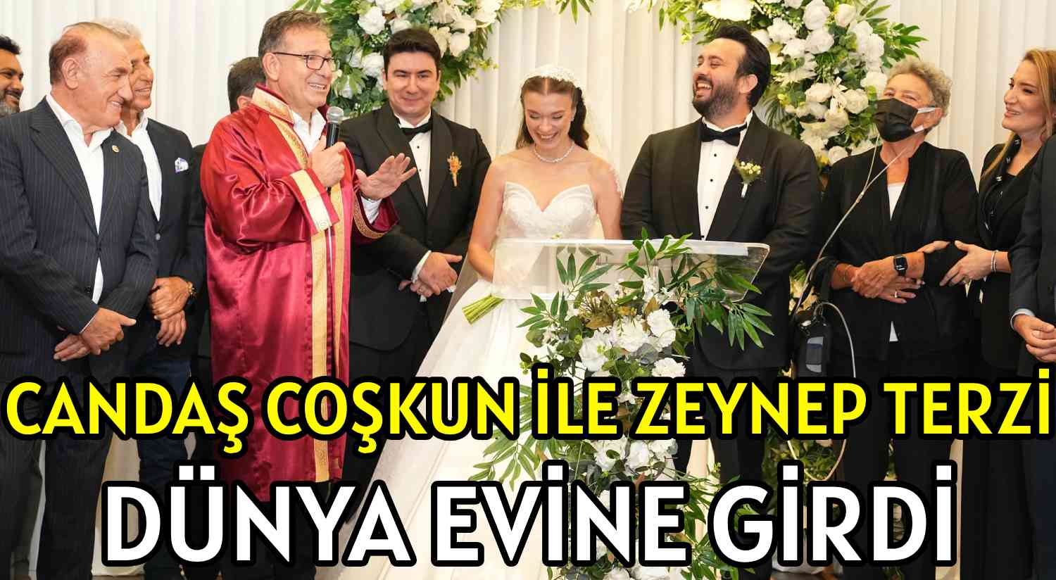 CANDAŞ COŞKUN İLE  ZEYNEP TERZİ  </br>DÜNYA EVİNE GİRDİ