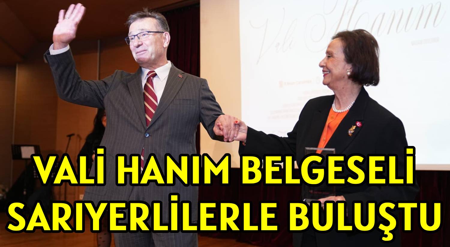 VALİ HANIM BELGESELİ </br>SARIYERLİLERLE BULUŞTU