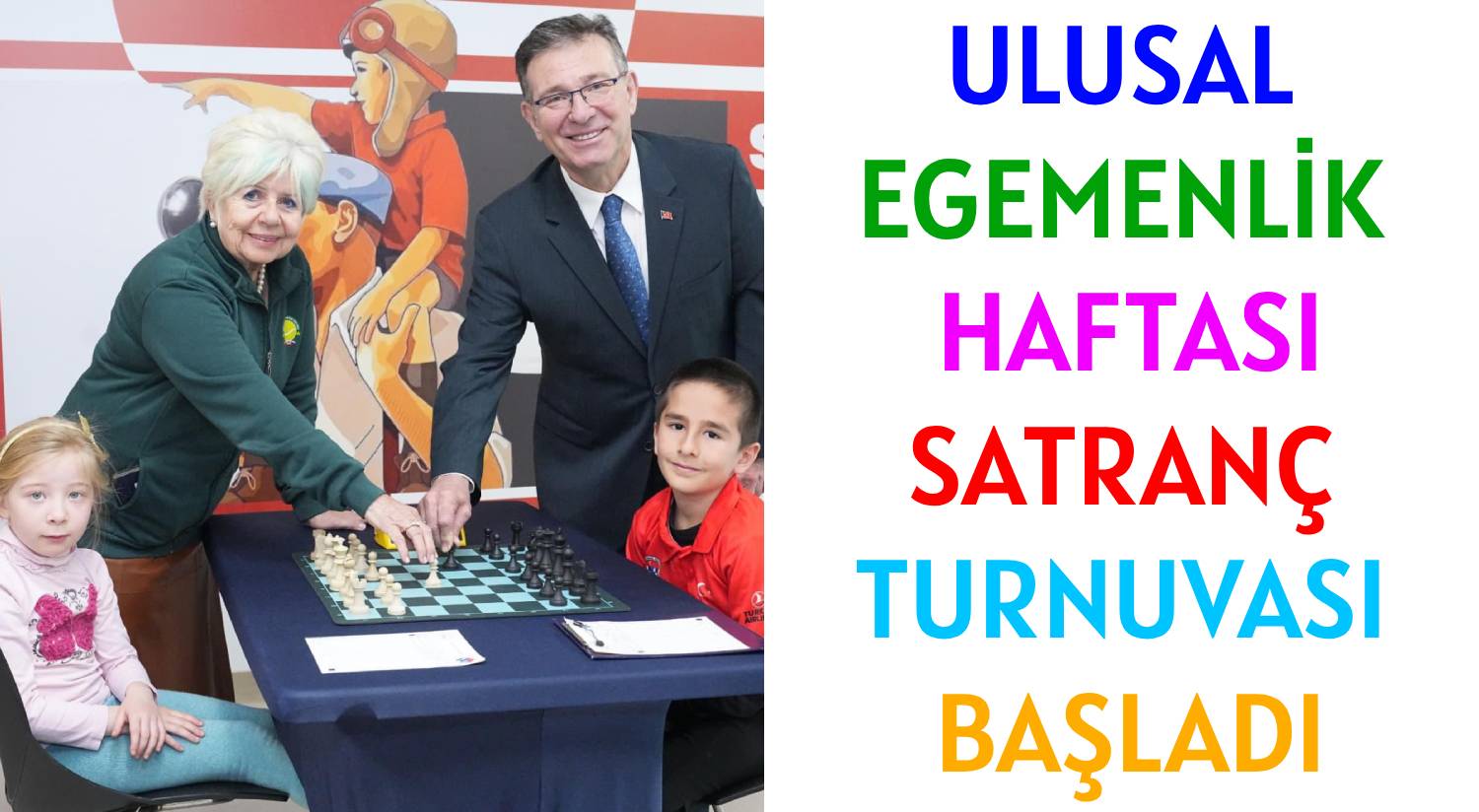 ULUSAL EGEMENLİK HAFTASI </br>SATRANÇ TURNUVASI BAŞLADI