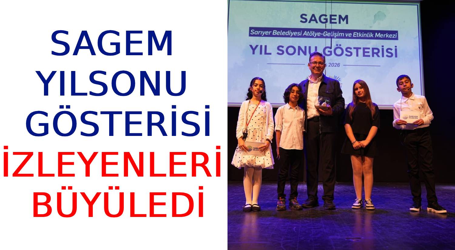 SAGEM YILSONU GÖSTERİSİ </br>İZLEYENLERİ BÜYÜLEDİ