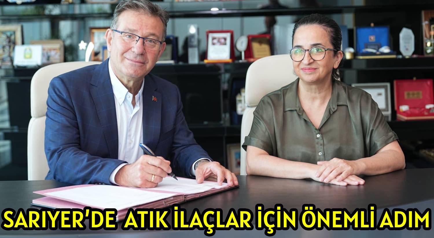 SARIYER’DE </br>ATIK İLAÇLAR İÇİN ÖNEMLİ ADIM