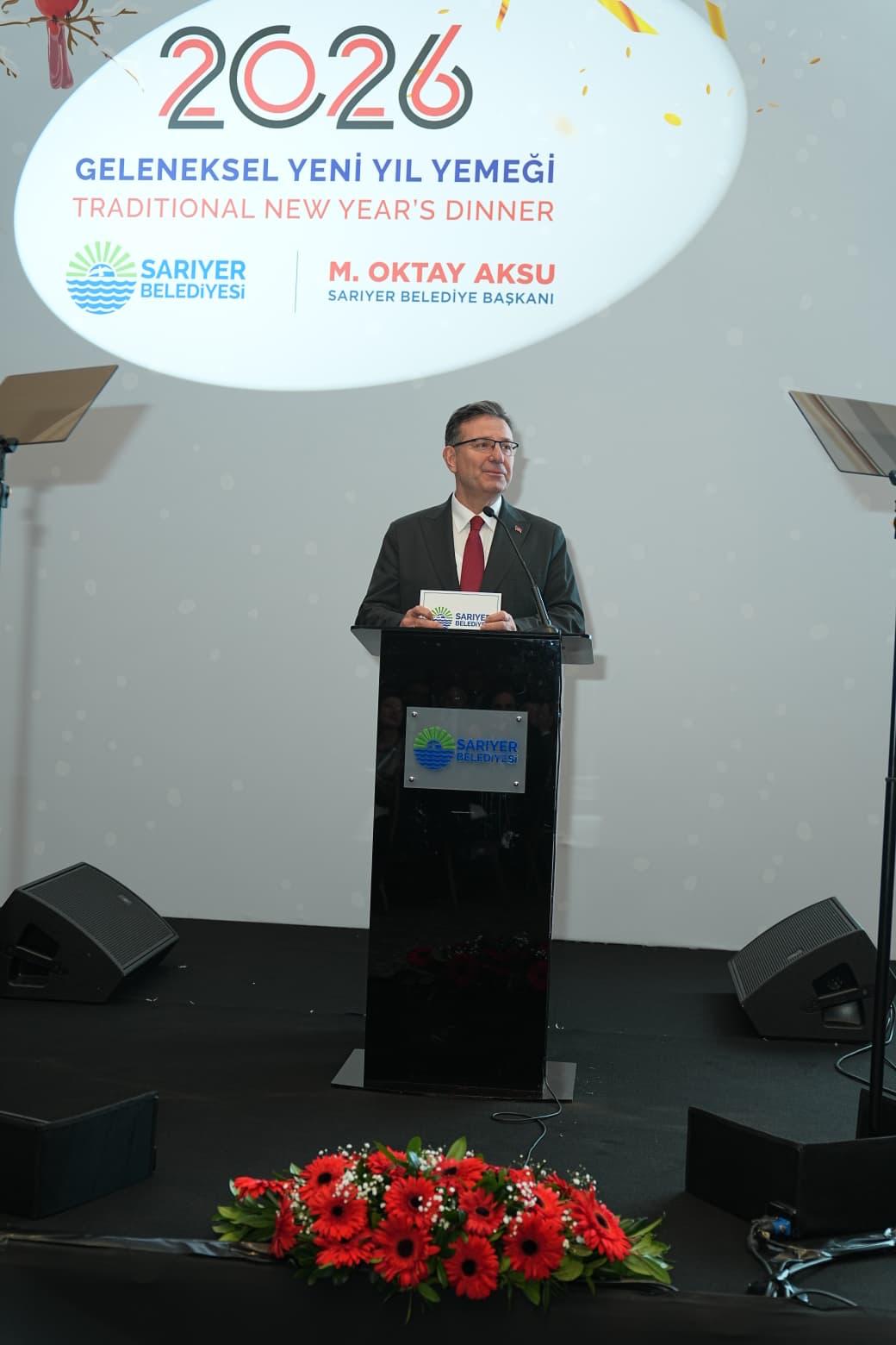 SARIYER’DE </br>GELENEKSEL YENİ YIL YEMEĞİ </br>BÜYÜK BİR KATILIMLA GERÇEKLEŞTİ